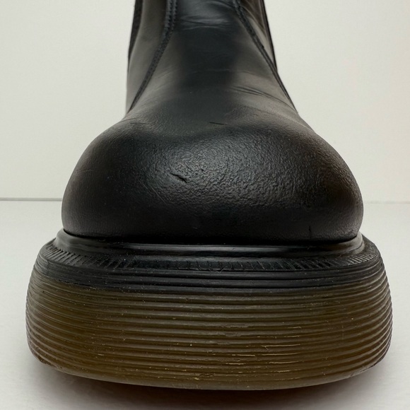 Vintage Dr. Martens 2976 Chelsea Black Greasy Chunky Club MIE Boots UK 4 - Picture 10 of 15